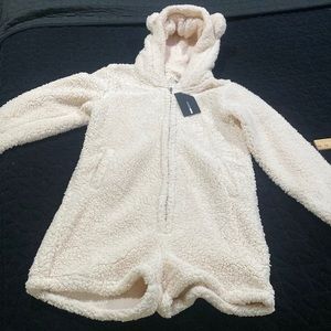 Fashion nova baby bear hug pj romper onesie